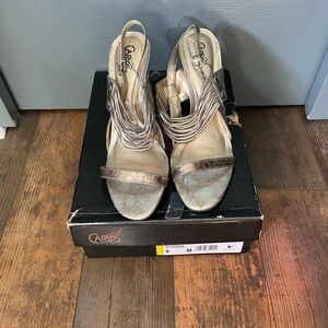 Carlos by Carlos Santana Metallic Heels